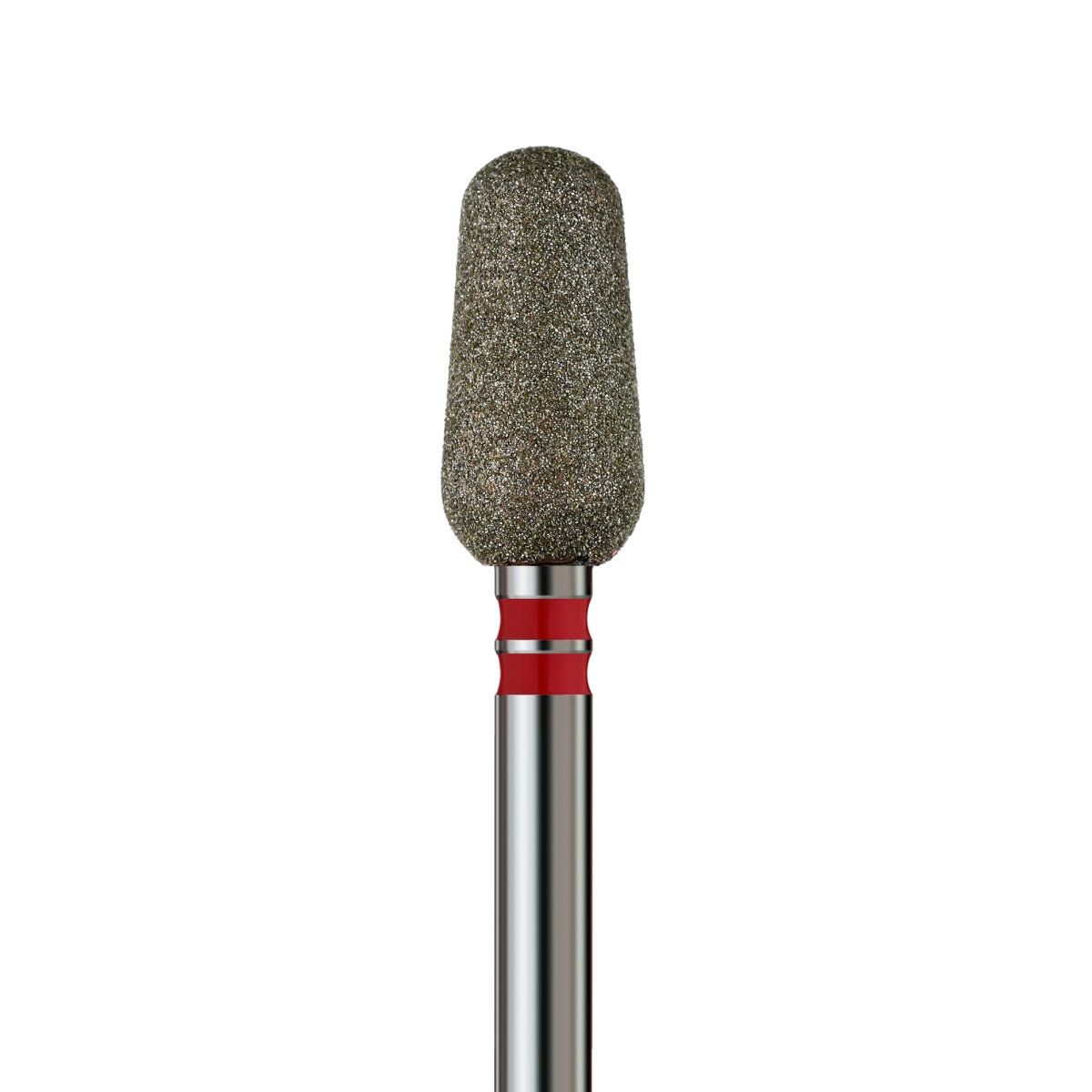 KVADRO Diamond Nail Drill Bit – Rounded Cone 0.50 mm – Red