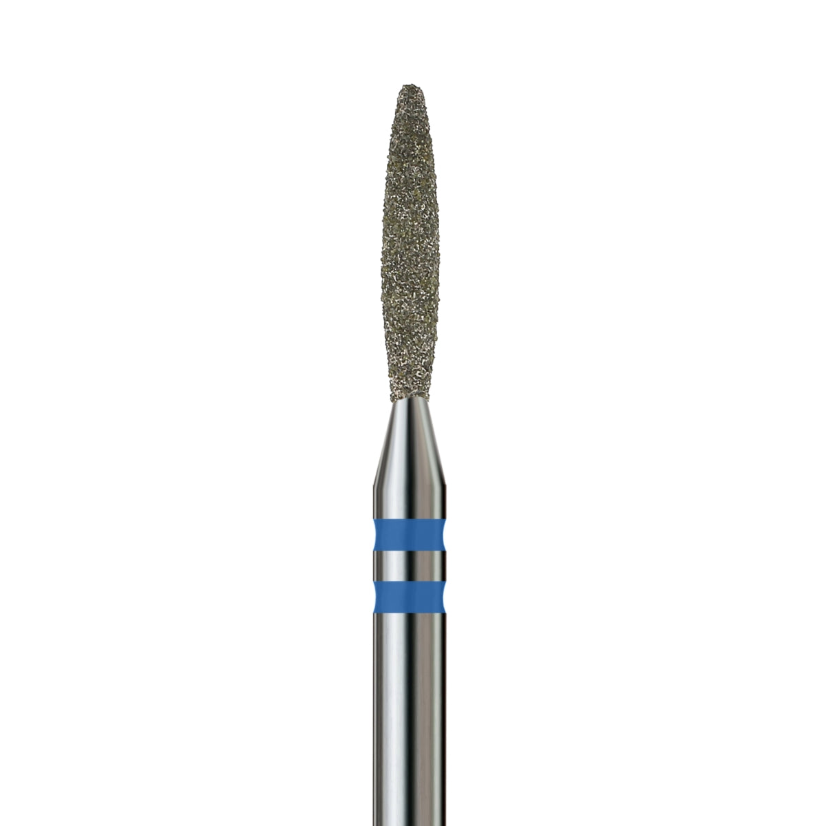 KVADRO Diamond Nail Drill Bit – Safety Flame 0.18 mm – Blue