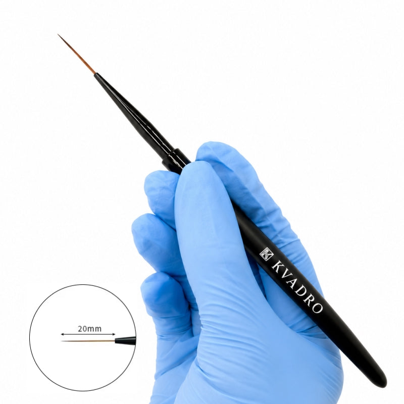 KVADRO - Nail Art Liner Brush, 20 mm