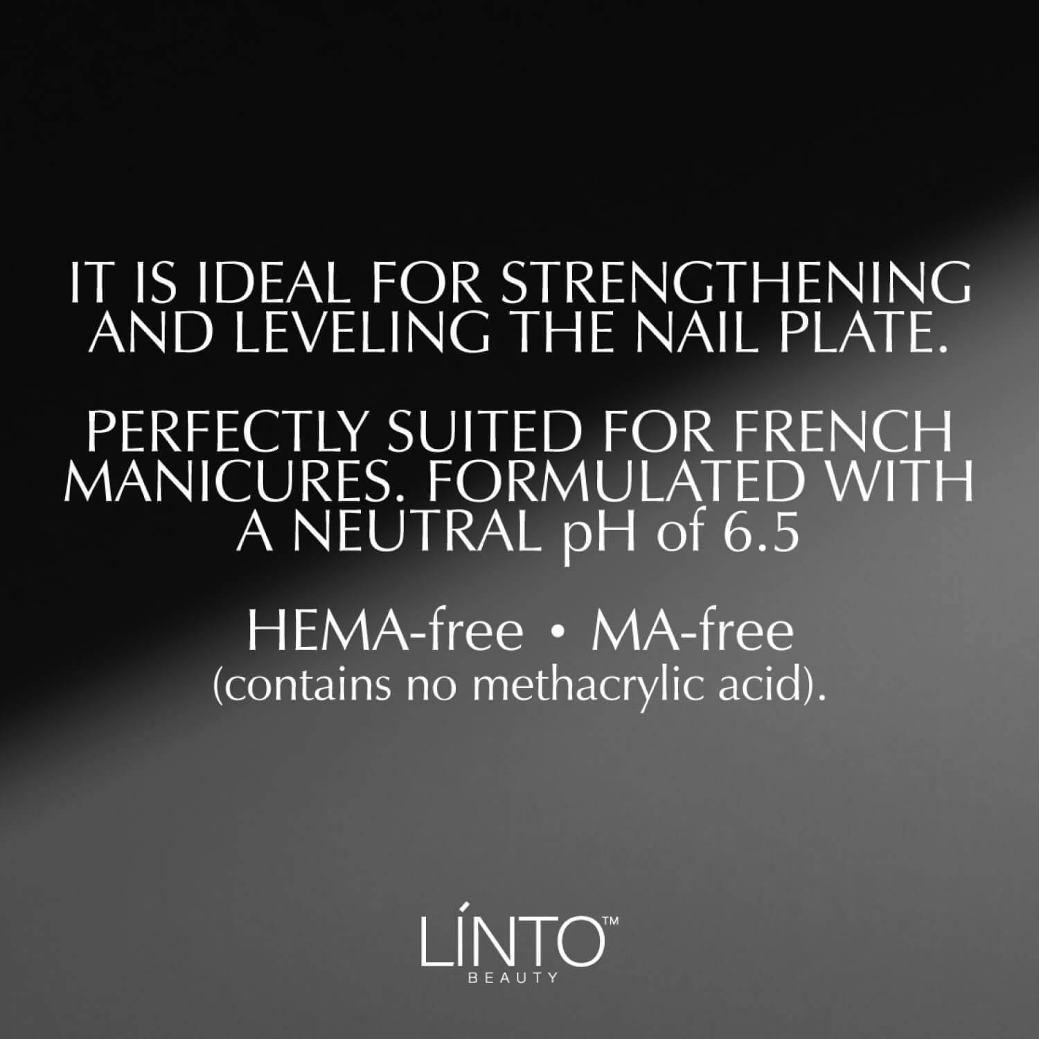 LiNTO Base Blizzard 15ml rubber base for long-lasting gel manicure