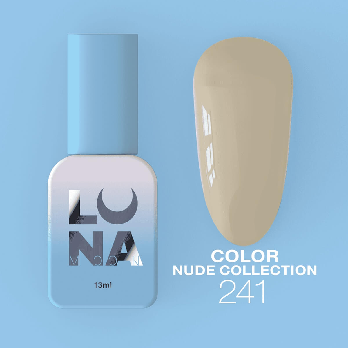 Luna Gel Polish No. 241 – Beige (13 ml)