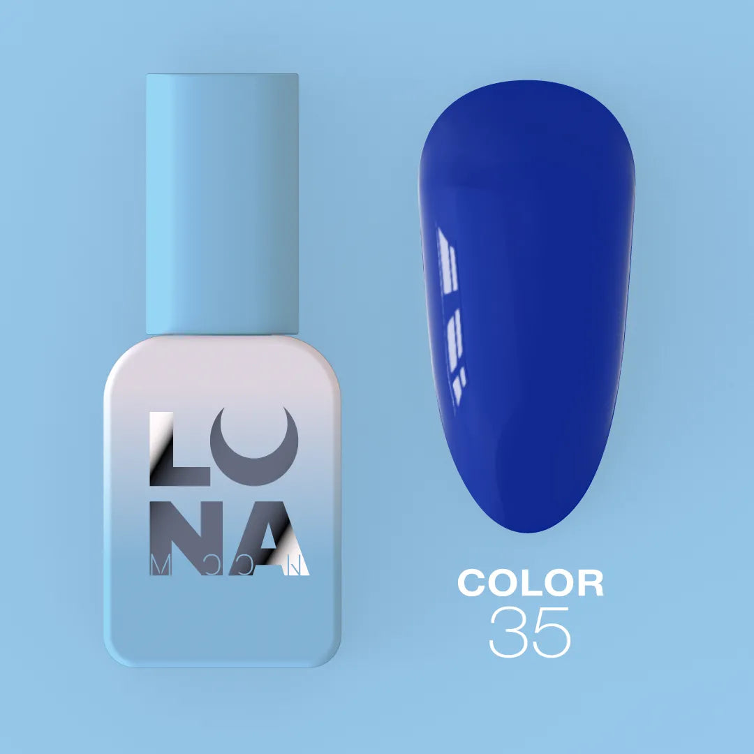 Luna gel nail polish number 35 bottle 13ml