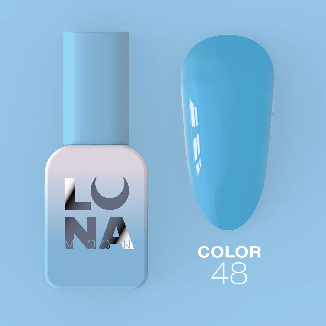 Luna gel nail polish number 48 bottle 13ml