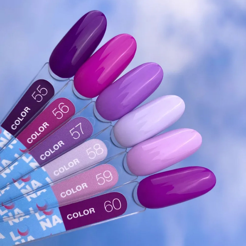 Luna gel nail polish number 55 bottle 13ml