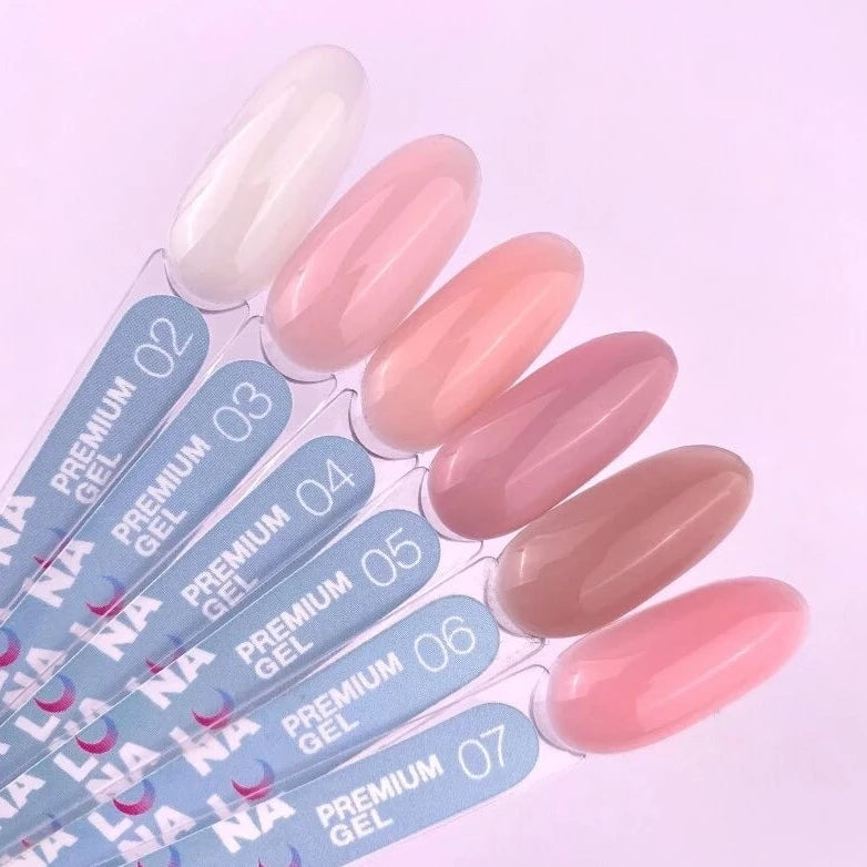 Luna #6 premium gel nail 15ml 30ml
