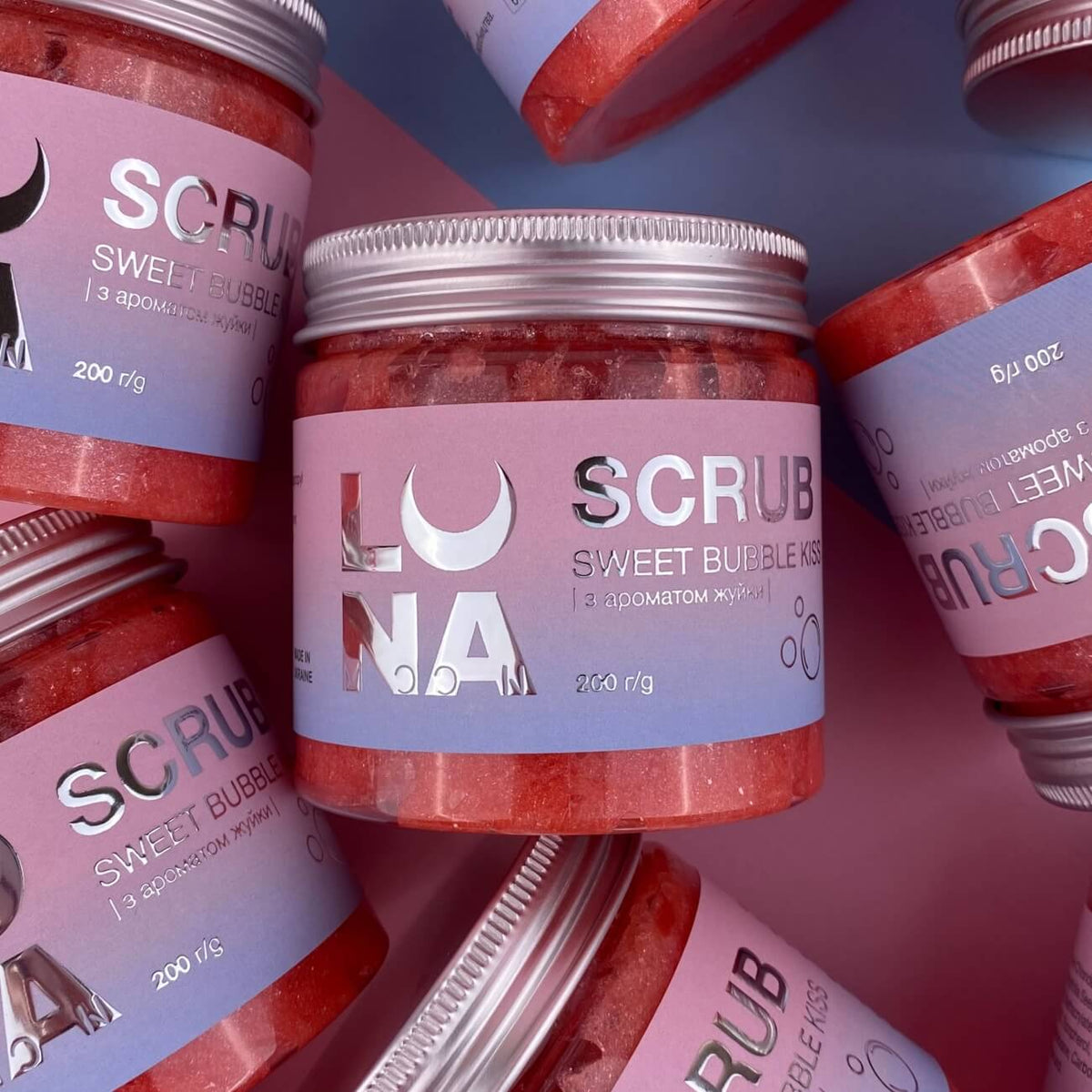 LUNA Exfoliating Scrub Sweet Bubble Kiss