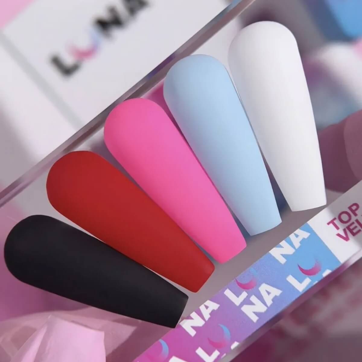 Luna matte nail top Velvet Max 13ml