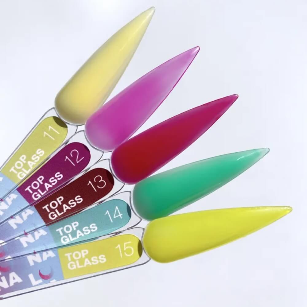 13ml bottle of LUNAmoon Top Glass color top coat