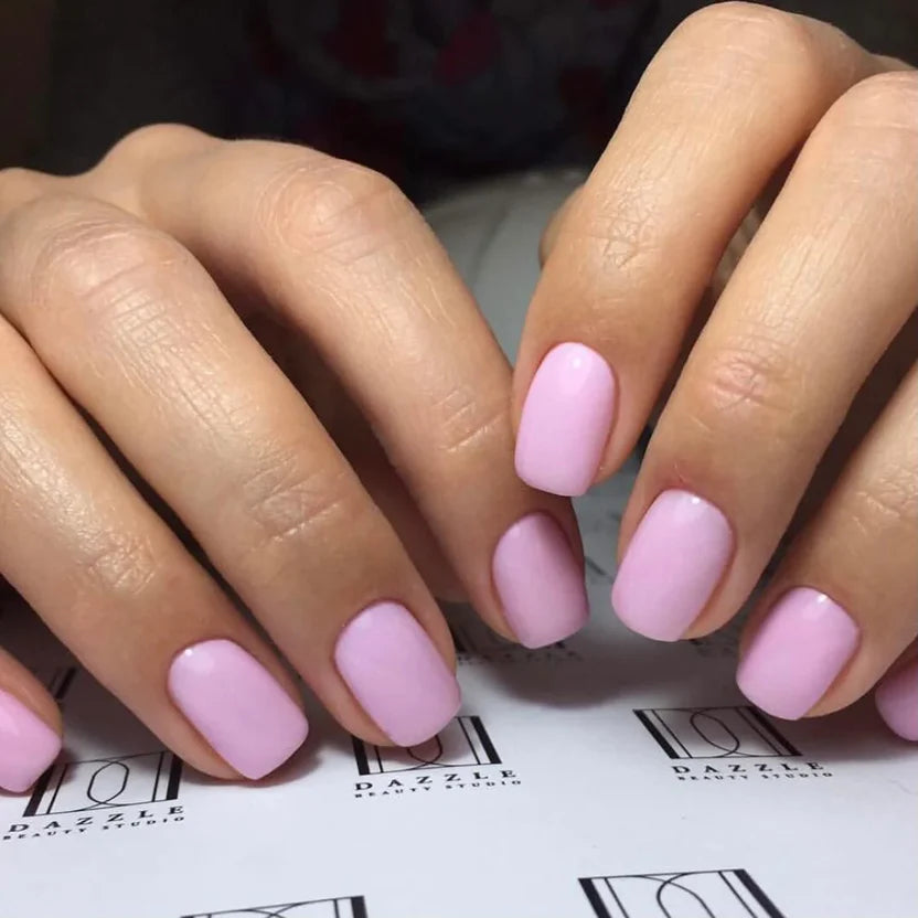 Luxio Afterglow Gel Polish — single nail close-up, glossy finish
