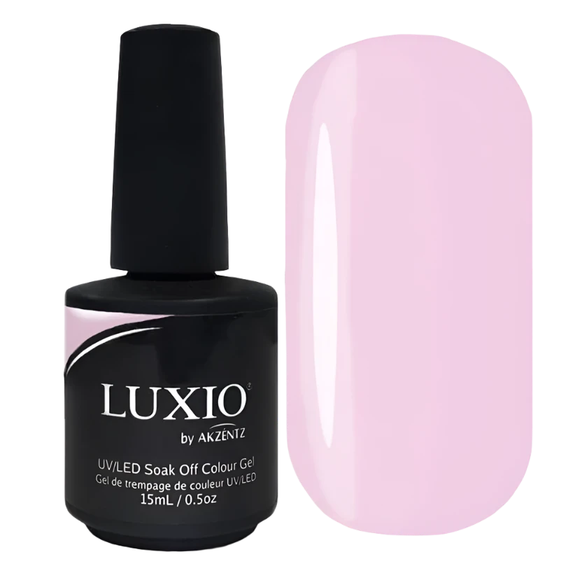 Luxio Afterglow Gel Polish — size comparison