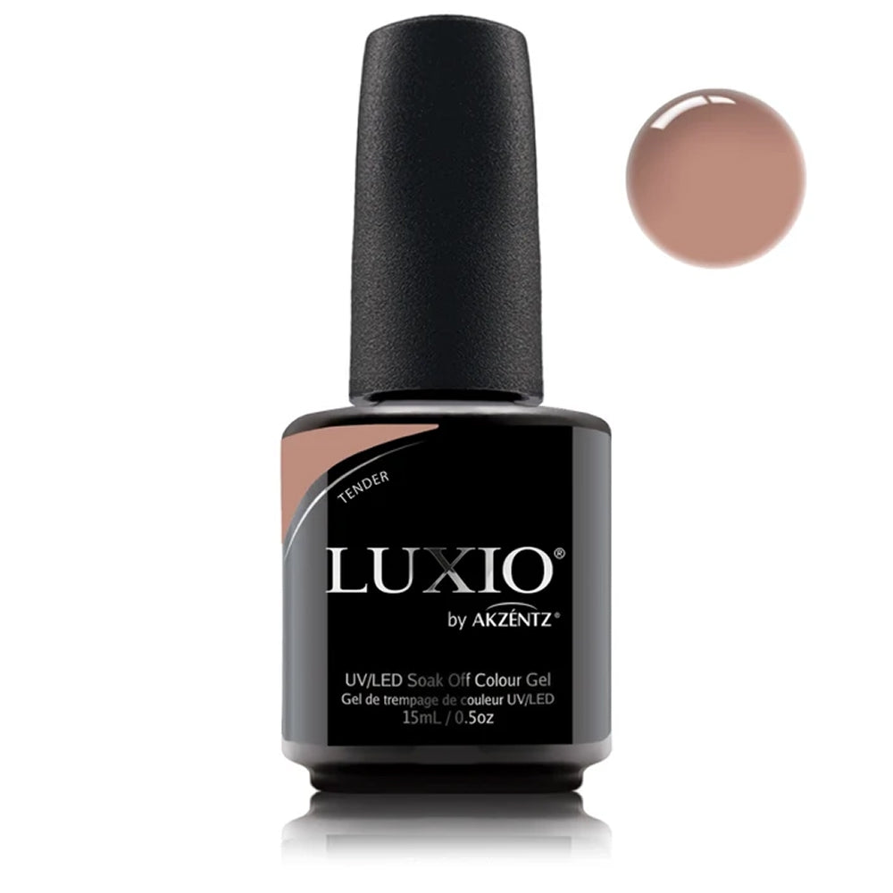 Tender Gel Polish - Soft Nude Beige, 9ml/15ml - Luxio