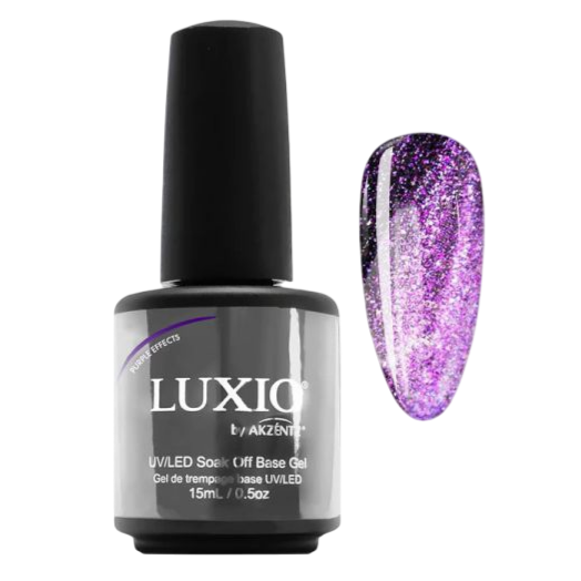 Luxio - Effects Purple Shimmer Top Gel