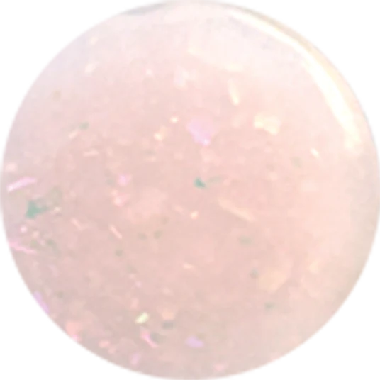 Luxio Veil Gel Polish — single nail close-up, color-shifting glitter detail
