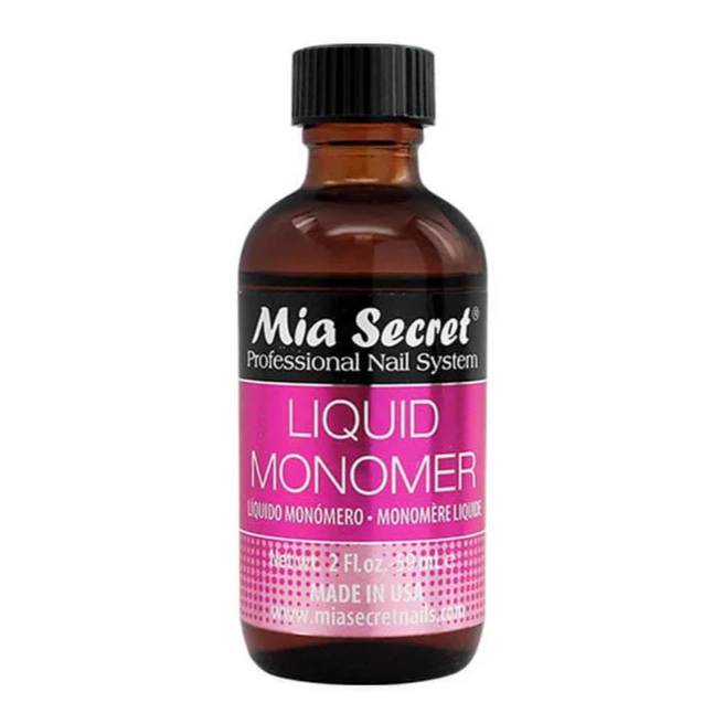 Mia Secret - Advanced EMA Liquid Monomer, 2oz, 4oz, 8oz and 16oz