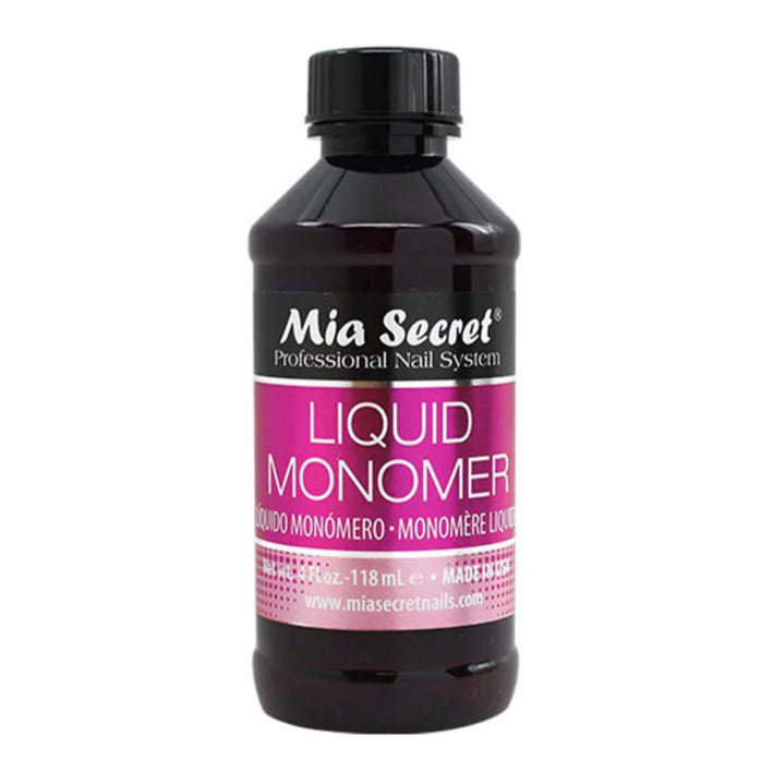 Mia Secret - Advanced EMA Liquid Monomer, 2oz, 4oz, 8oz and 16oz