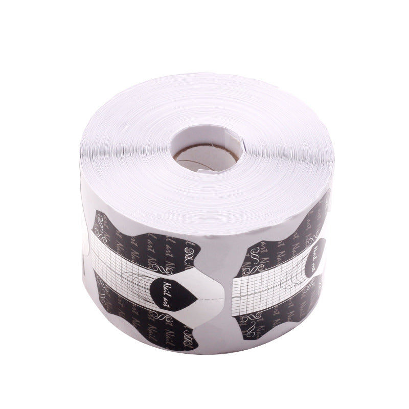 Rectangle Paper Nail Forms, 500pcs – Acrylic Extension Guide Stickers