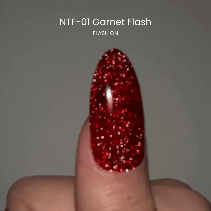Nail Thoughts - NTF-01 Garnet Flash