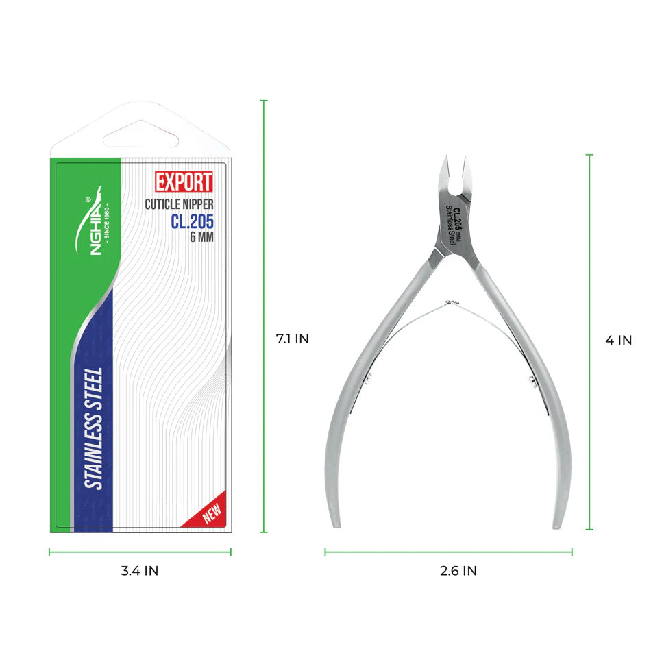 Nghia CL-205 Cuticle Nipper precision nail cuticle remover with sharp blades