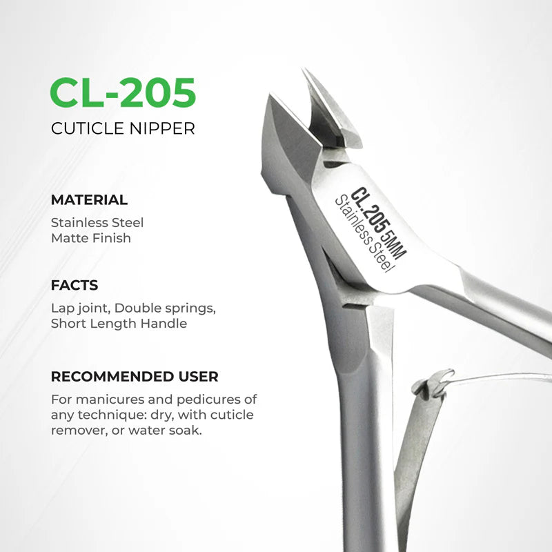 Nghia CL-205 Cuticle Nipper salon-quality manicure and pedicure cutter