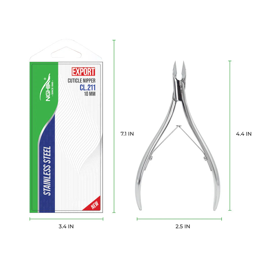 Nghia CL-211 Cuticle Nipper professional stainless steel cuticle trimming tool