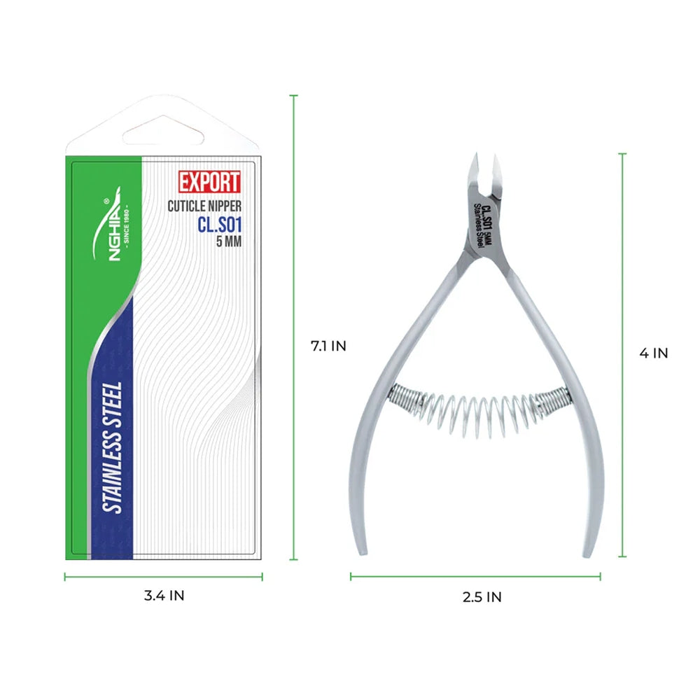 Nghia CL-S01 Cuticle Nipper precision nail cuticle remover with sharp blades