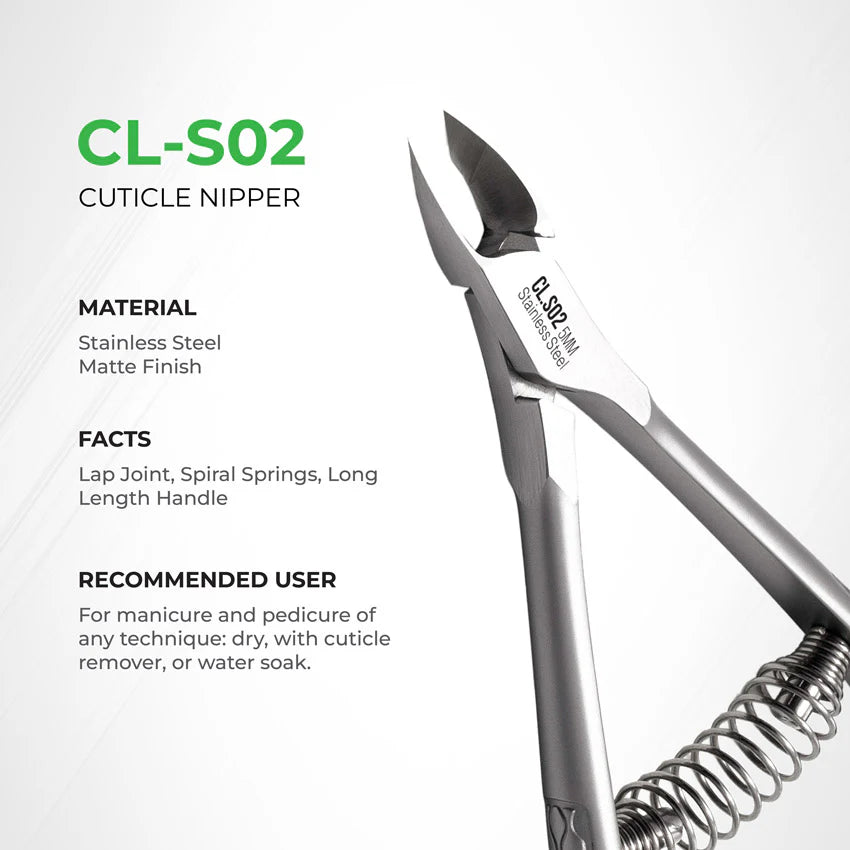 Nghia CL-S02 Cuticle Nipper manicure and pedicure stainless steel cutter