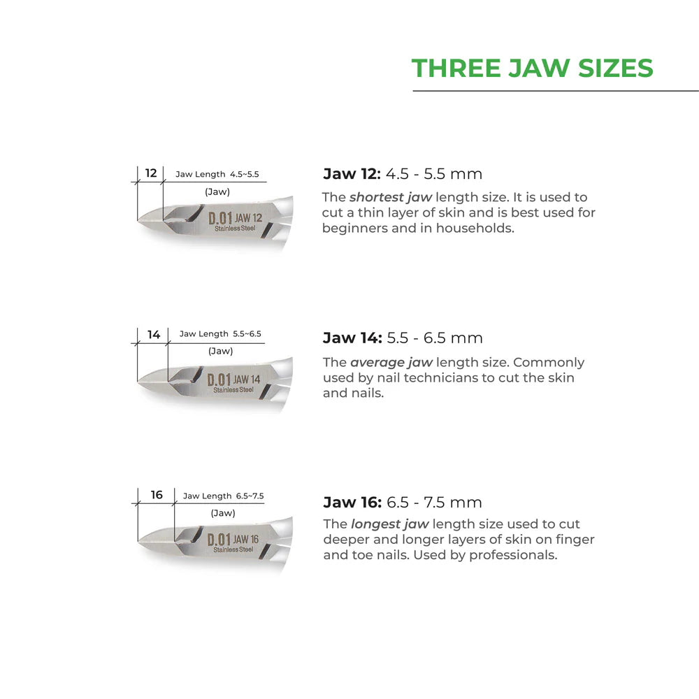 D-08-14 Cuticle Nipper – 4.5 - 5.5mm