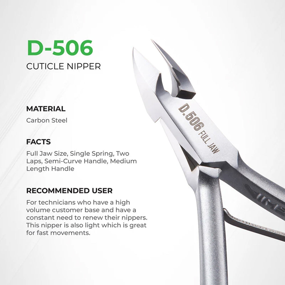 D-506 Cuticle Nipper – professional-grade durability for consistent performance