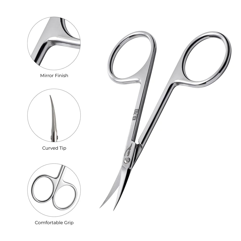 Nghia KD-703 Cuticle Scissors professional cuticle trimming scissors with sharp blades