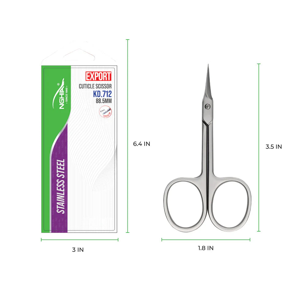 Sharp, ergonomic design for comfortable control and smooth cuts