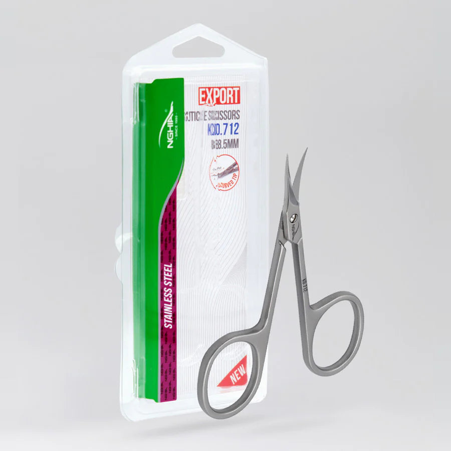 Nghia KD-712 Cuticle Scissors – precision tips for clean, gentle cuticle trimming
