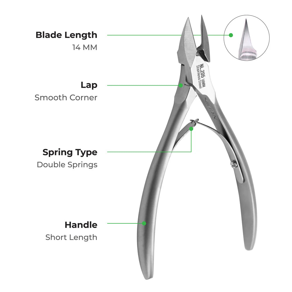 Nghia NL-205 Nail Nipper durable stainless steel nail care instrument