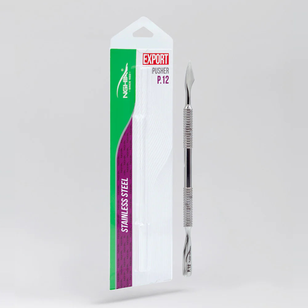 Nghia P-12 professional stainless steel cuticle and nail cleaning pusher