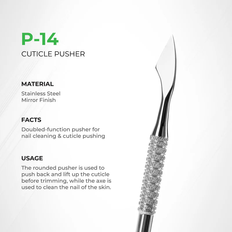 Nghia P-14 professional nail technician cuticle cleaning tool