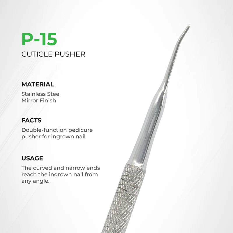 Nghia P-15 manicure cuticle lifting and nail cleaning instrument