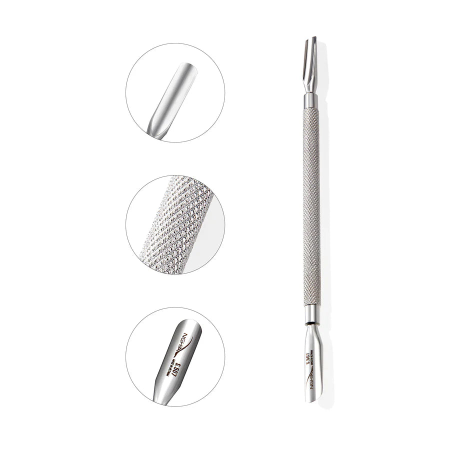 Tidy and neat nails start with the reliable S-507 Cuticle Pusher
