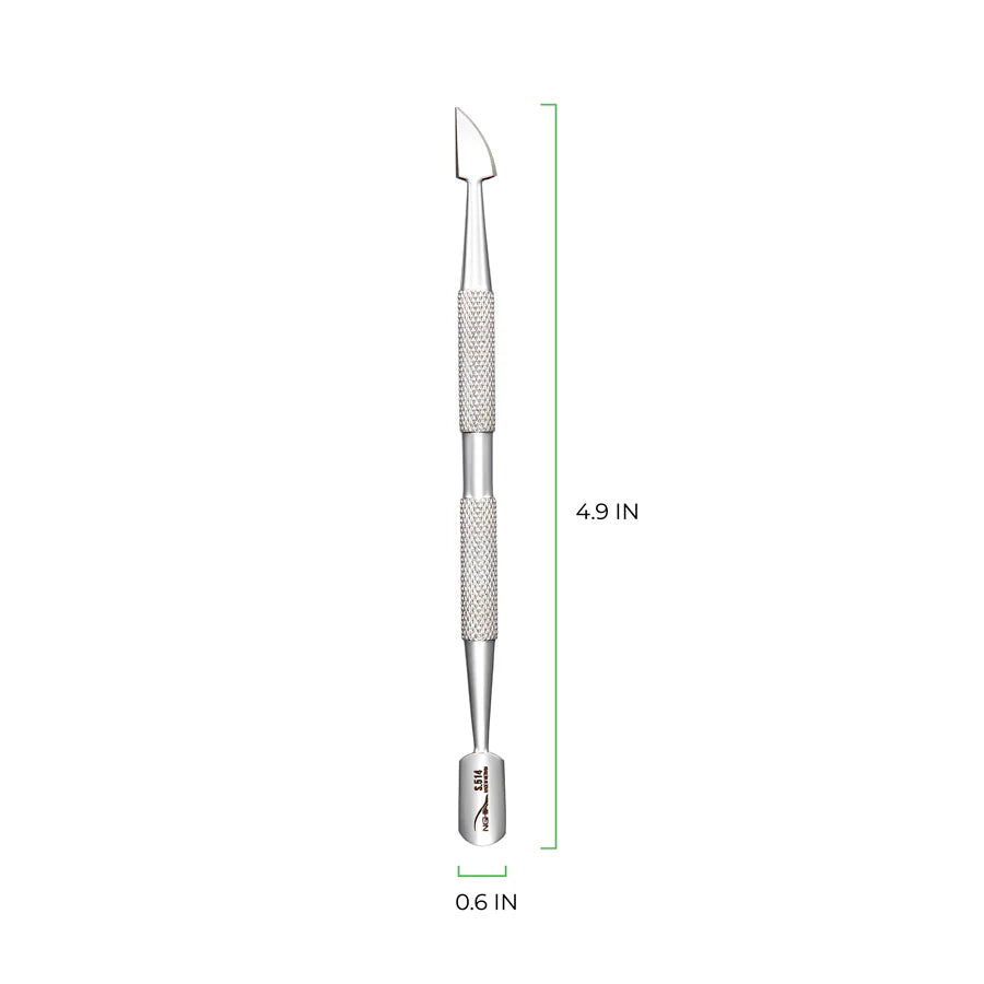 Nghia S-514 stainless steel cuticle pusher tool