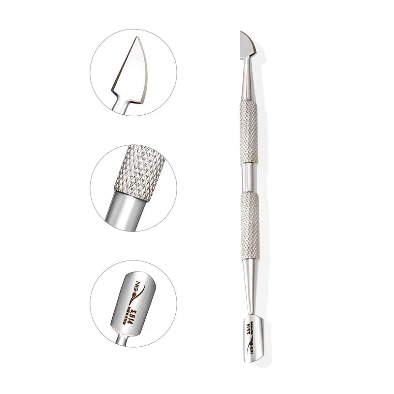 Nghia S-514 salon-grade cuticle pusher