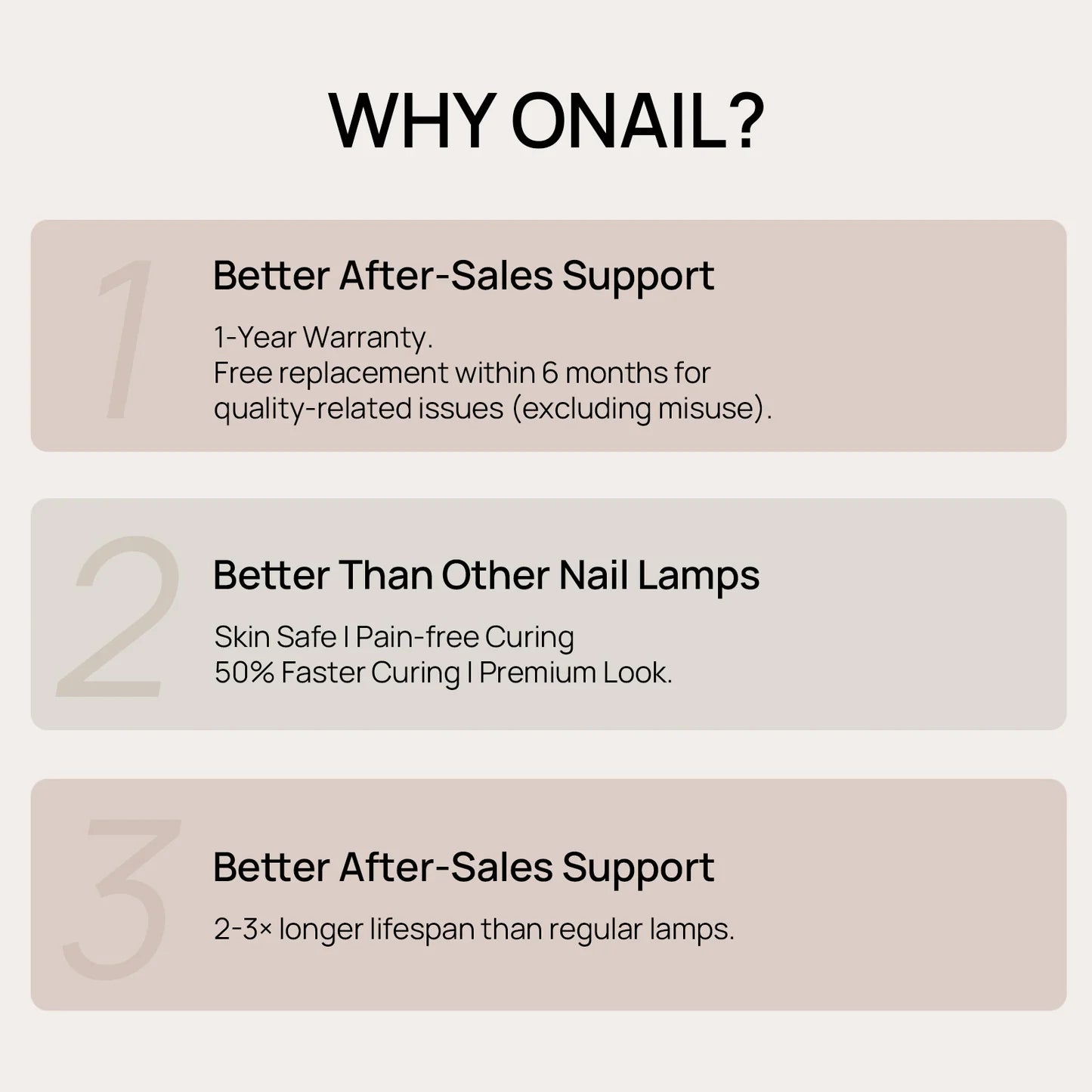 O NAIL Cordless AI Nail Lamp Purple