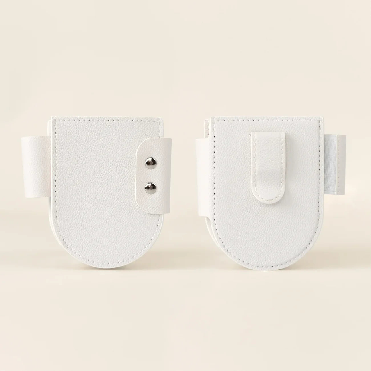 O Nail Drill Holder Case, white, soft inner lining detail