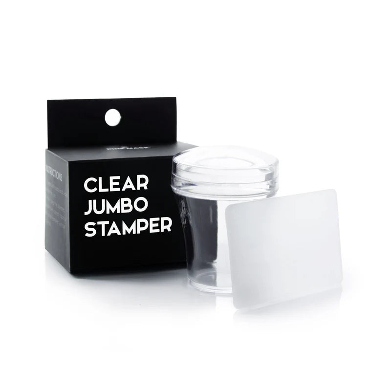 Pink Mask - Clear Jumbo Stamper