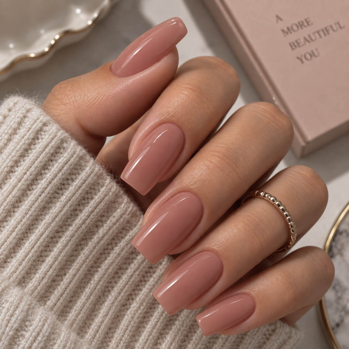 Pink Mask Easy Gel Nude professional acrygel for nail sculpting