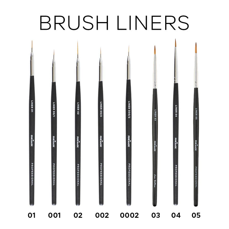 Pink Mask - Gel Brush Liner 01