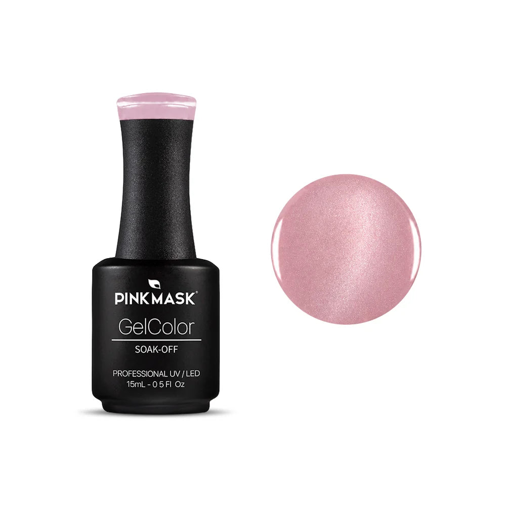 Pink Mask Blush Aura blush pink magnetic Cat Eye gel polish 15ml