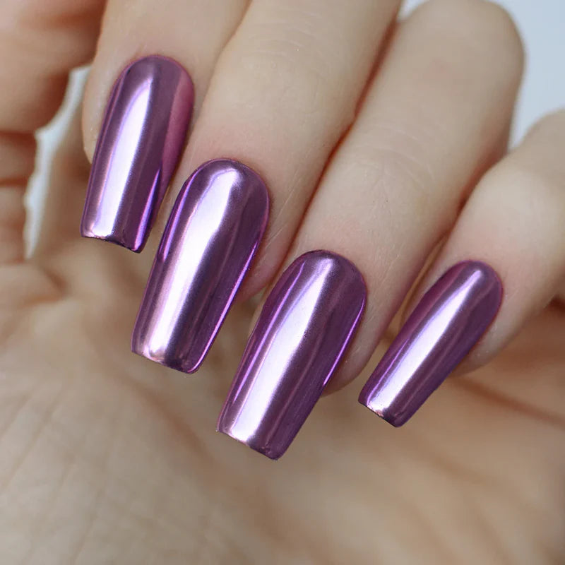 Pink Mask - Mirror Chrome #4