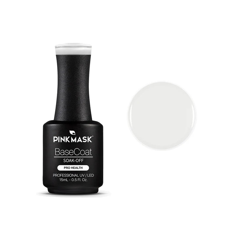Pink Mask - Rubber Base Coat White