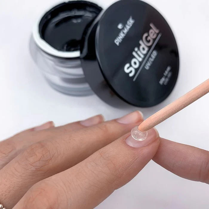 Pink Mask - Solid Builder Gel Clear