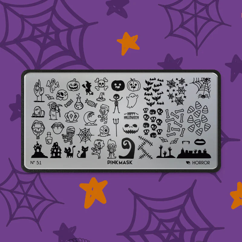 Pink Mask - Stamping Plate Basics