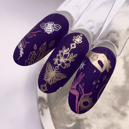 DARK Stamping Plate 05