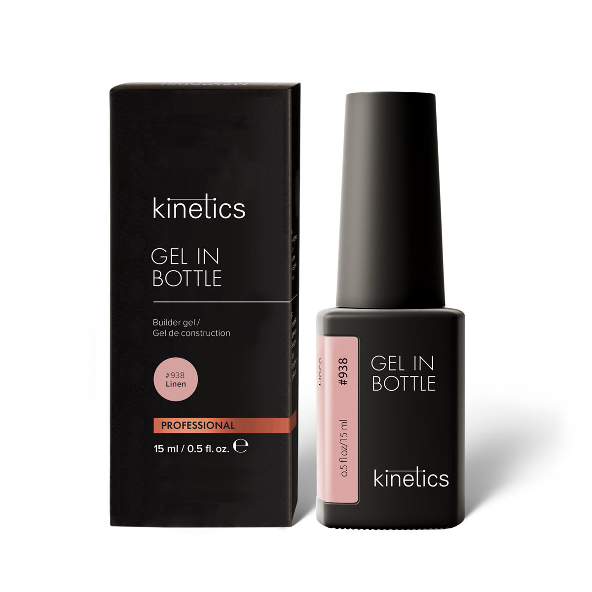 Kinetics - Builder Gel in Bottle Light Linen #938